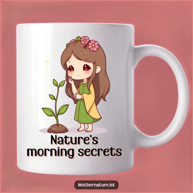 Gentle Mother Nature Mug: Nurturing Growth, Perfect Thoughtful Gift