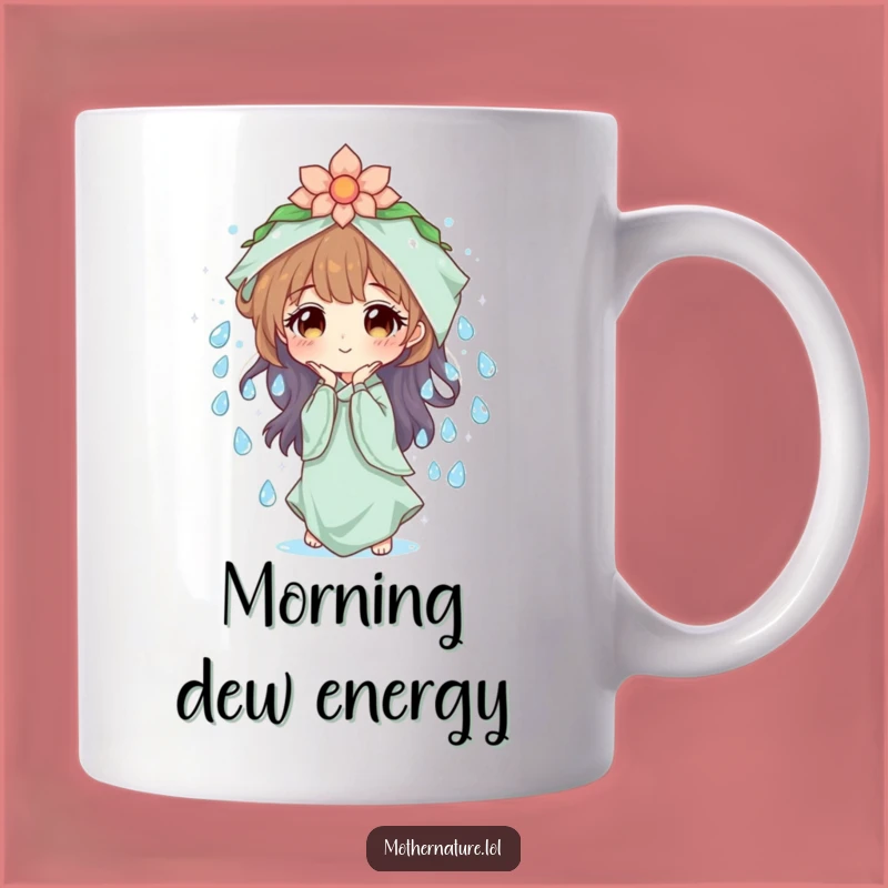 Sparkling Mother Nature Mug: Embrace Nature's Refreshment, Perfect Gift