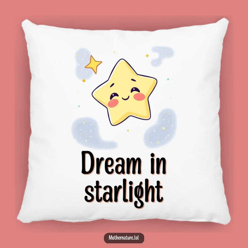 Funny Giggling Star Pillow: Cozy Winky Celestial Cushion, Perfect Funny Gift