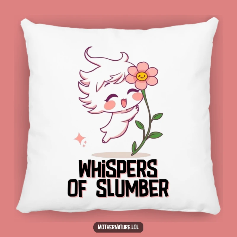 Funny Wind Tickle Pillow: Playful Flower Character Comfort