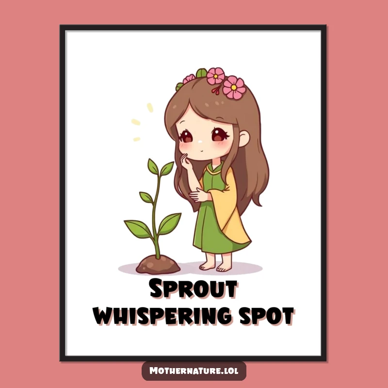 Mother Nature Digital Art: Instant Nurturing Decor, Thoughtful Gift