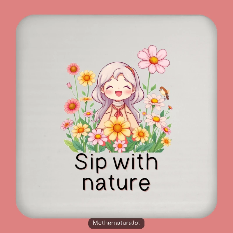 Mother Nature Coasters: Protect Surfaces with Natural Beauty, Small Gift