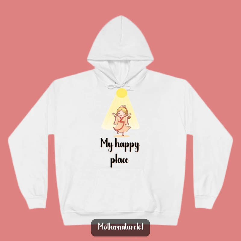 Cozy Funny Mother Nature Dancing Hoodie: Warmth and Nature's Golden Hug