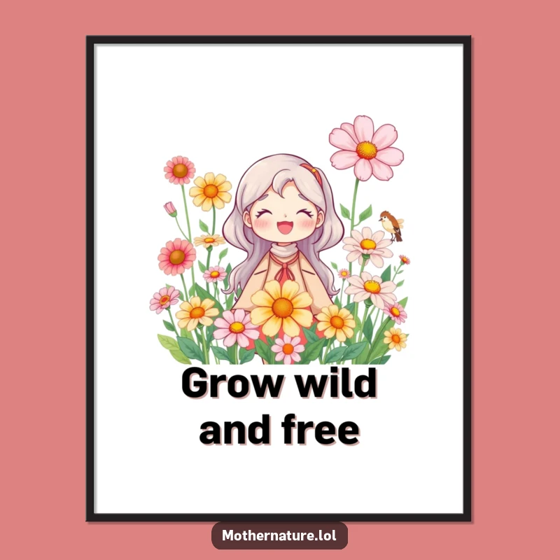 Free Printable Wall Art: Mother Nature - Blooming Beauty Downloadable Nature Decor!