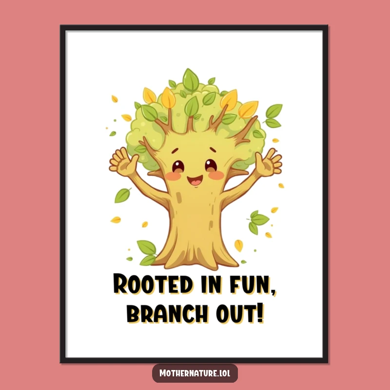 Free Printable Tree Art: Waving Branches Decor, Downloadable DIY Nature Art