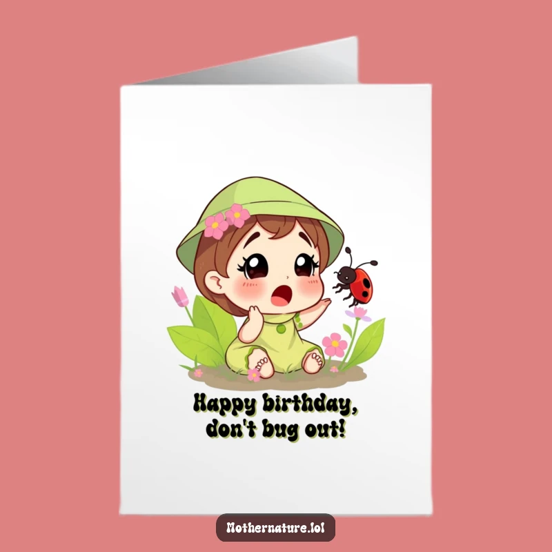 Free Printable SurprisedMother Nature Birthday Card - Playful Downloadable Fun!