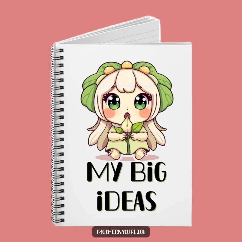 Funny Surprised Mother Nature Notebook, Journal for Moments of Wonder