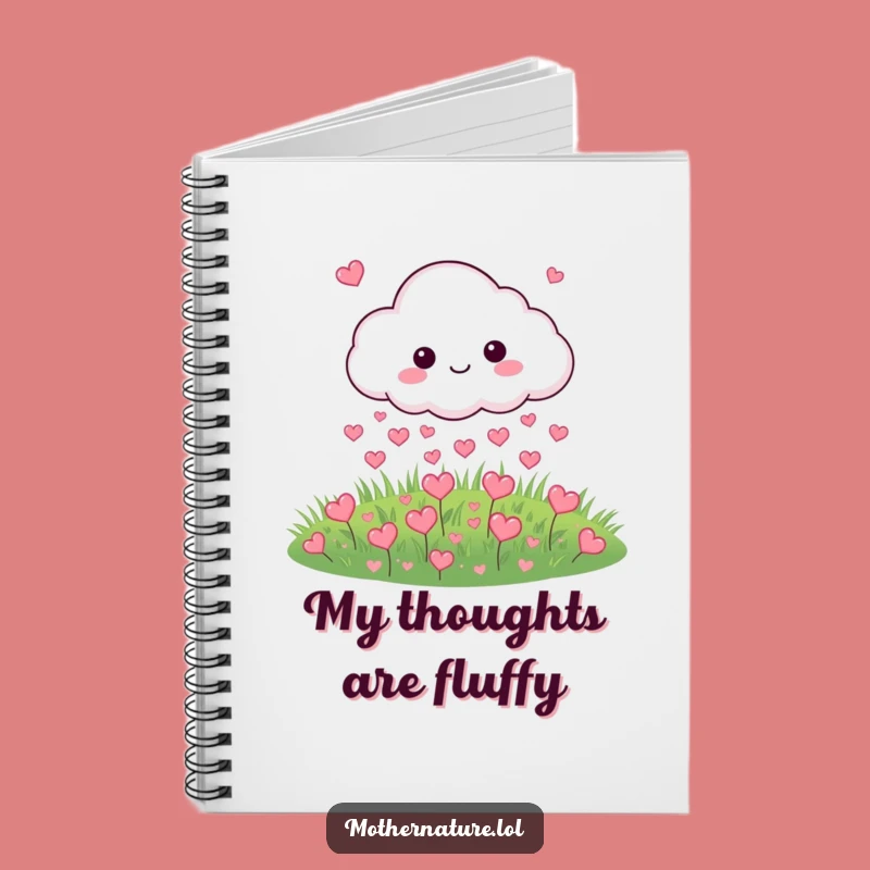 Funny Cloud Hearts Notebook: Hilarious Journal for Love Notes & Sweet Ideas!
